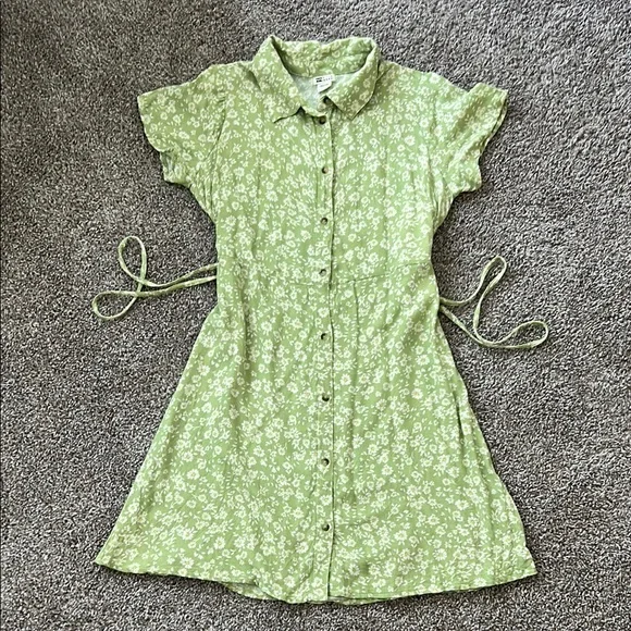 green billabong dress Sea Shell Mini Dress - Kelly Green